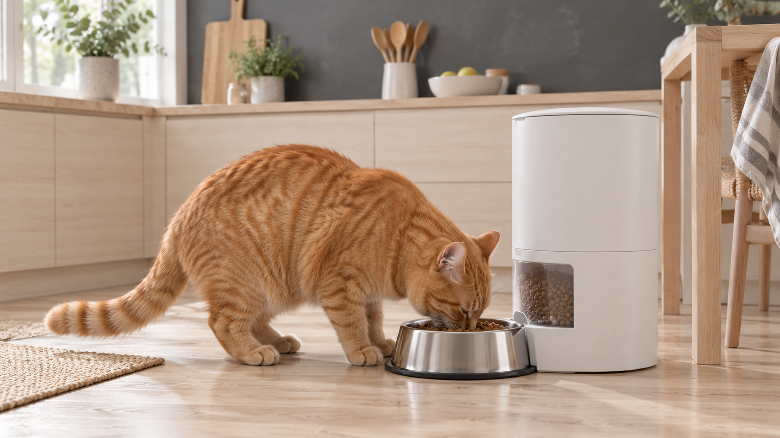 Les 7 meilleurs distributeurs de croquettes pour chat (comparatif 2026)